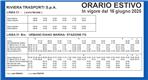 orario estivo