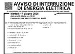 interruzione corrente elettrica